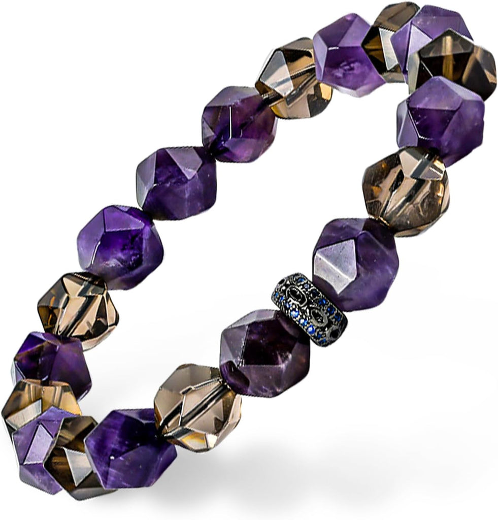 Mystery High Clarity Amethyst Bracelet