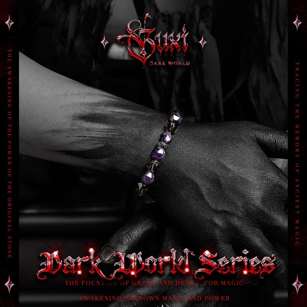 Mystery High Clarity Amethyst Bracelet