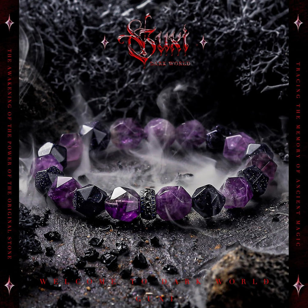 Mystery High Clarity Amethyst Bracelet
